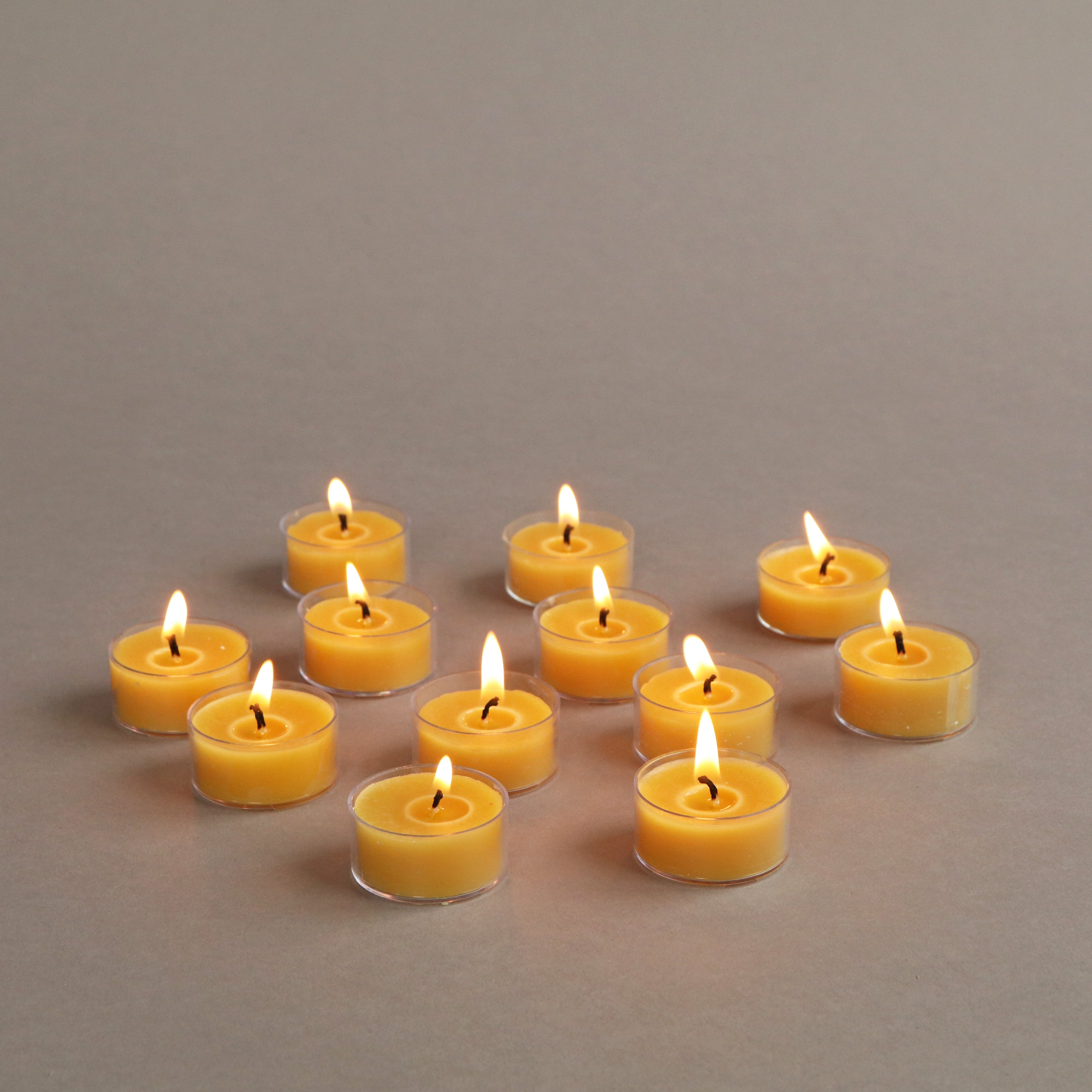 Tealight Beeswax Candles (12 Pack)