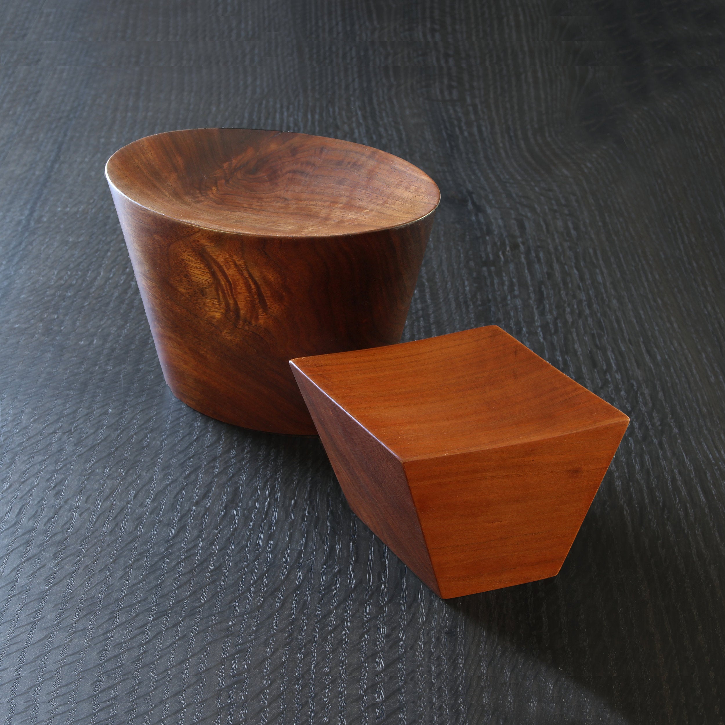 Wooden Food Pedestal
