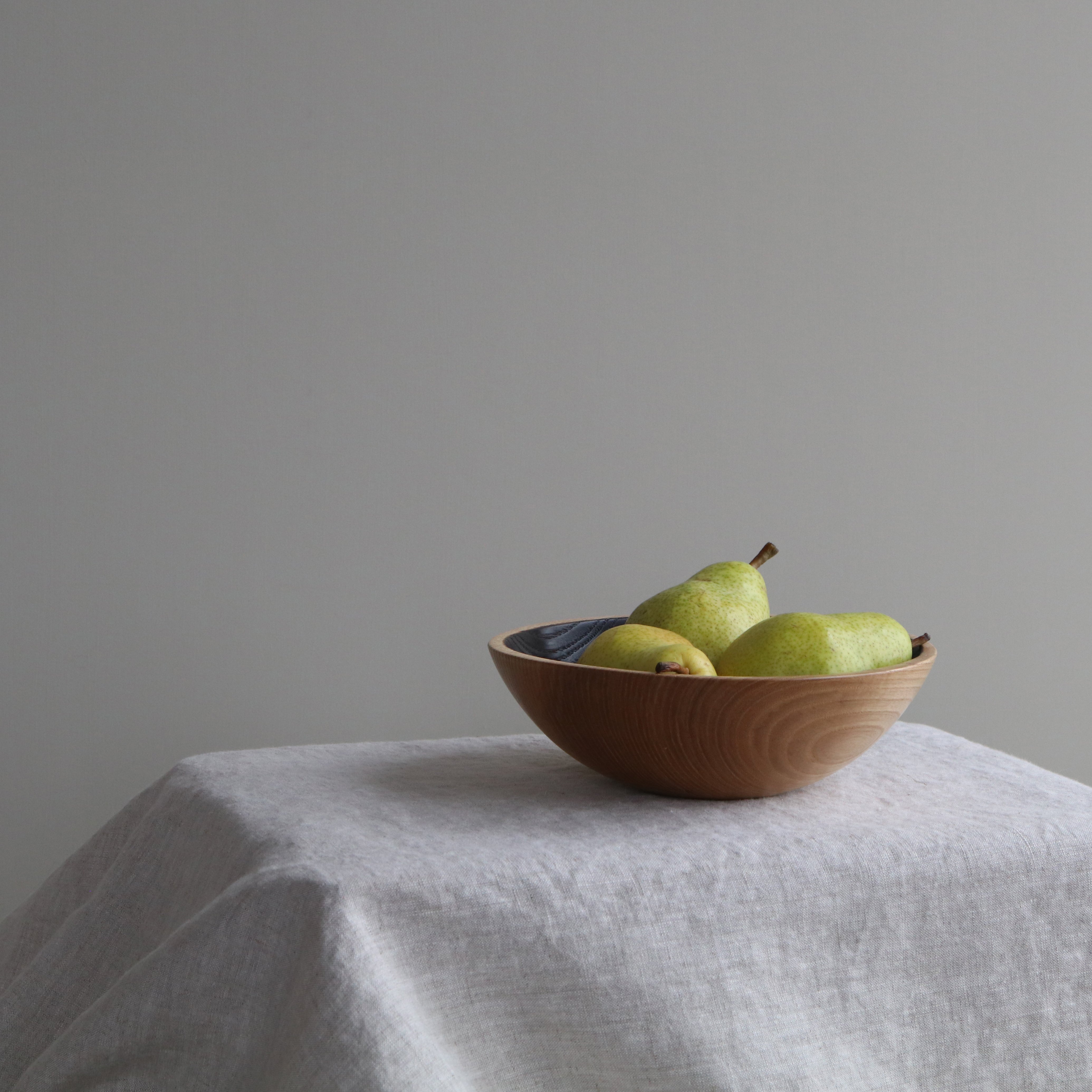 Charred Ash Wood Serving Bowls