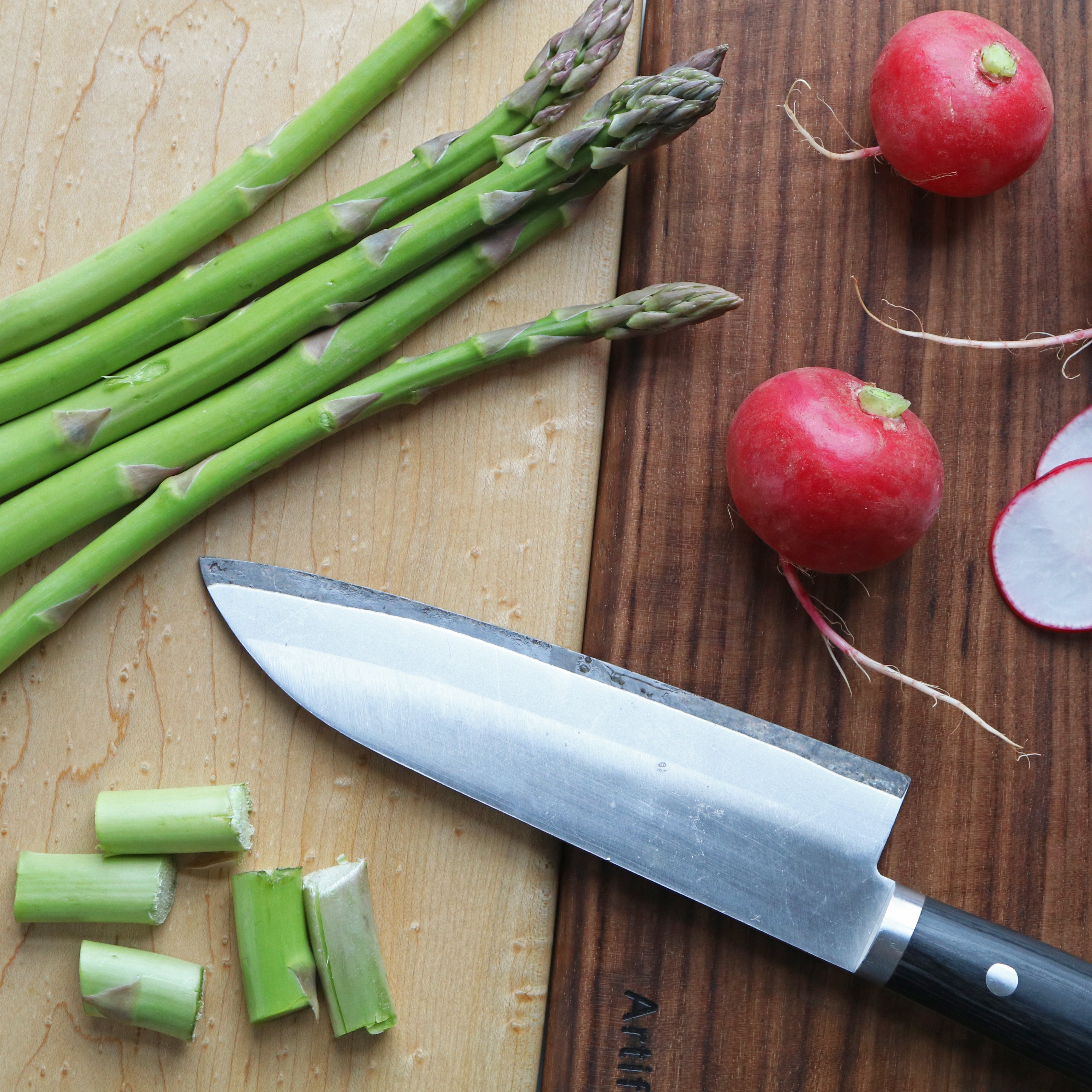 Large Handled Wooden Board