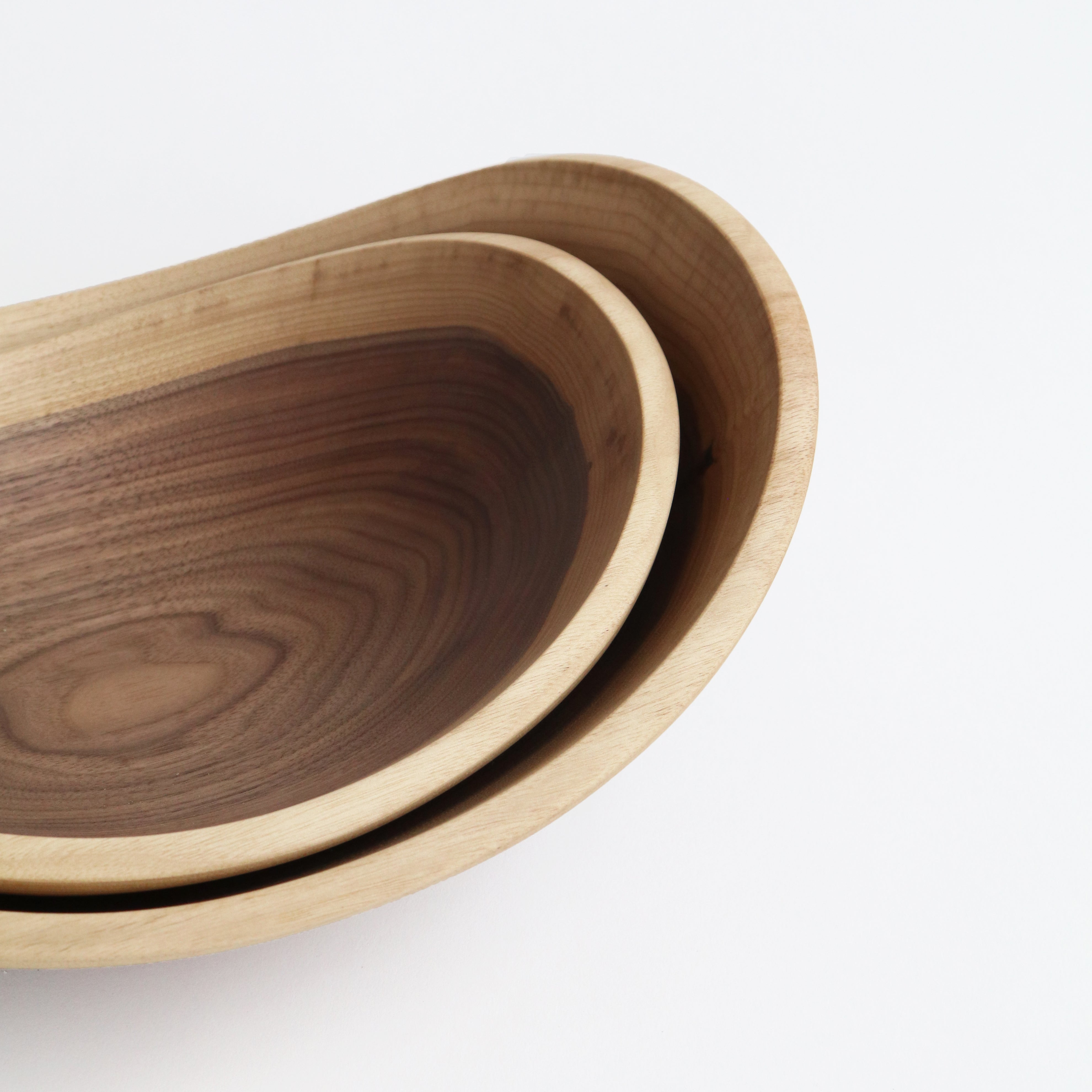 Live Edge Walnut Serving Bowls