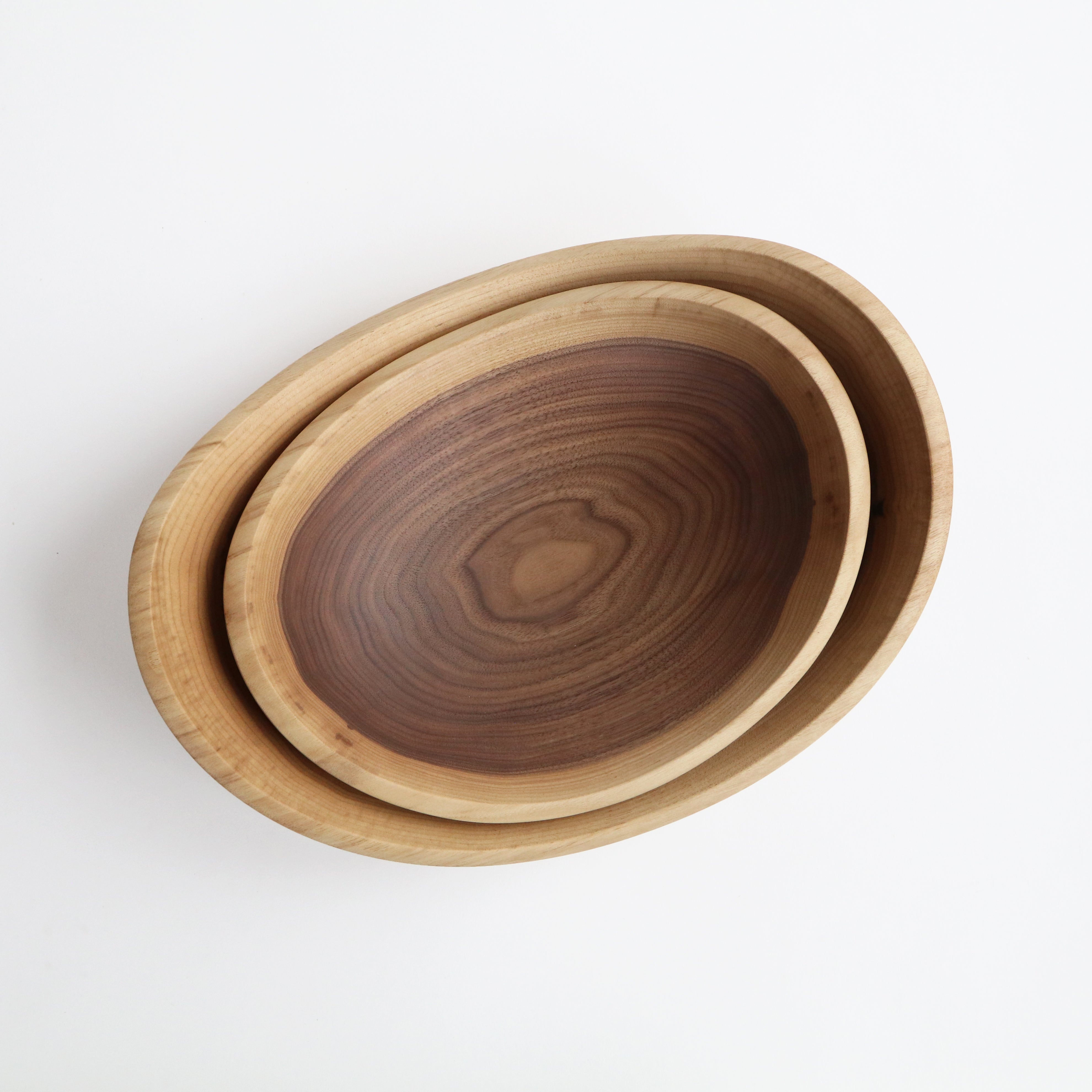 Live Edge Walnut Serving Bowls