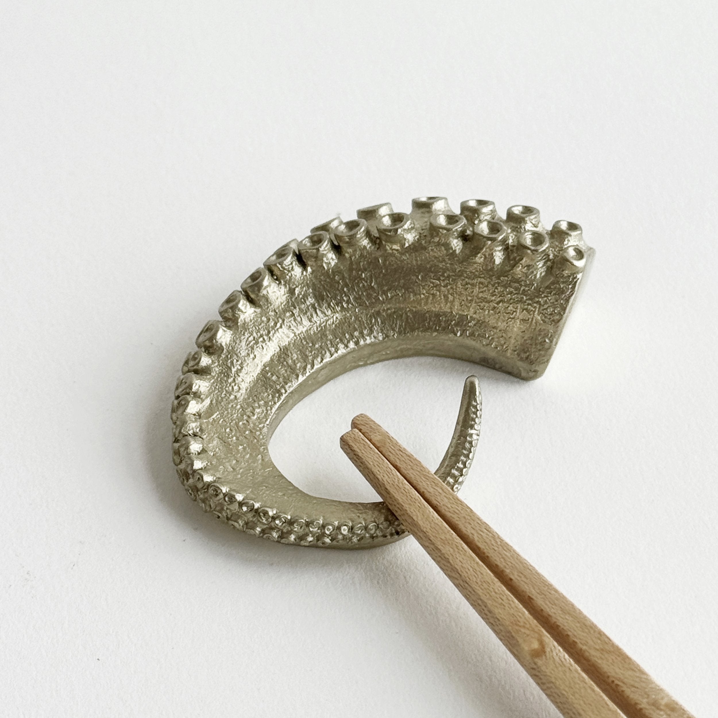 Stainless Steel Octopus Chopstick Rest