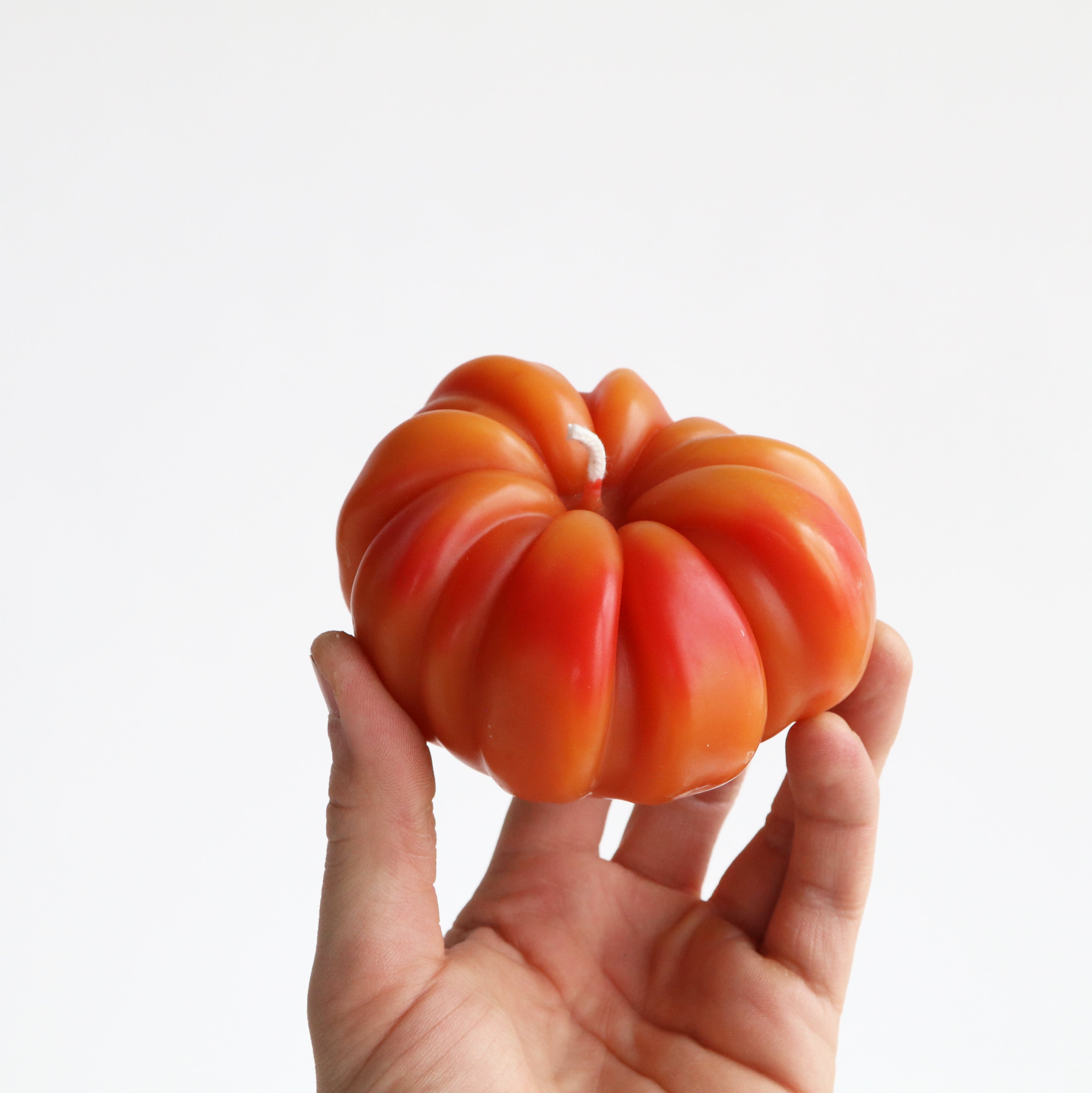Extra Large Tomato Beeswax Candle