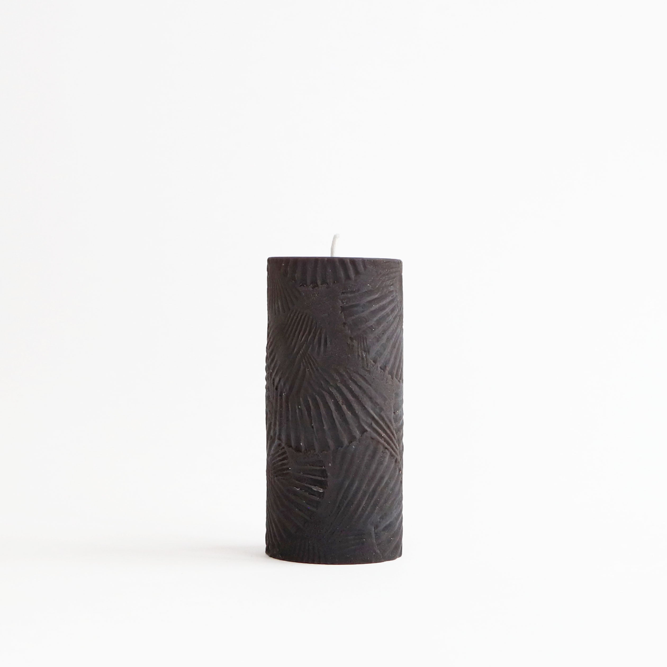 Scallop Shell Beeswax Pillar