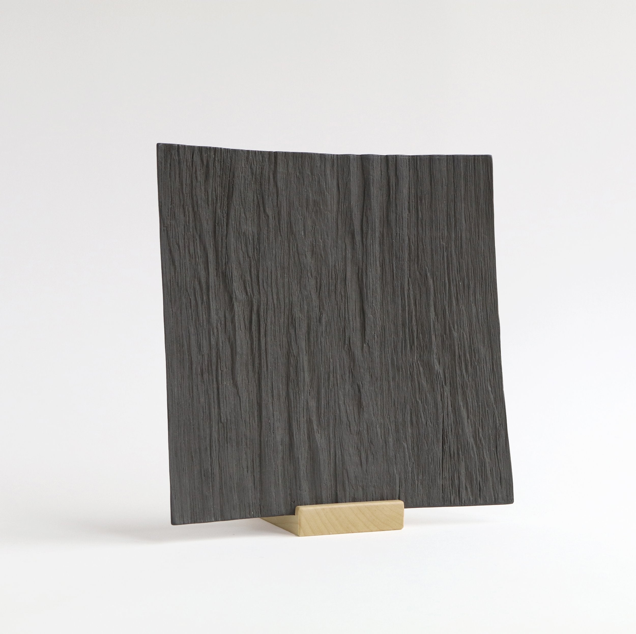 Splitwood Metal Serving Platter - Matte Black