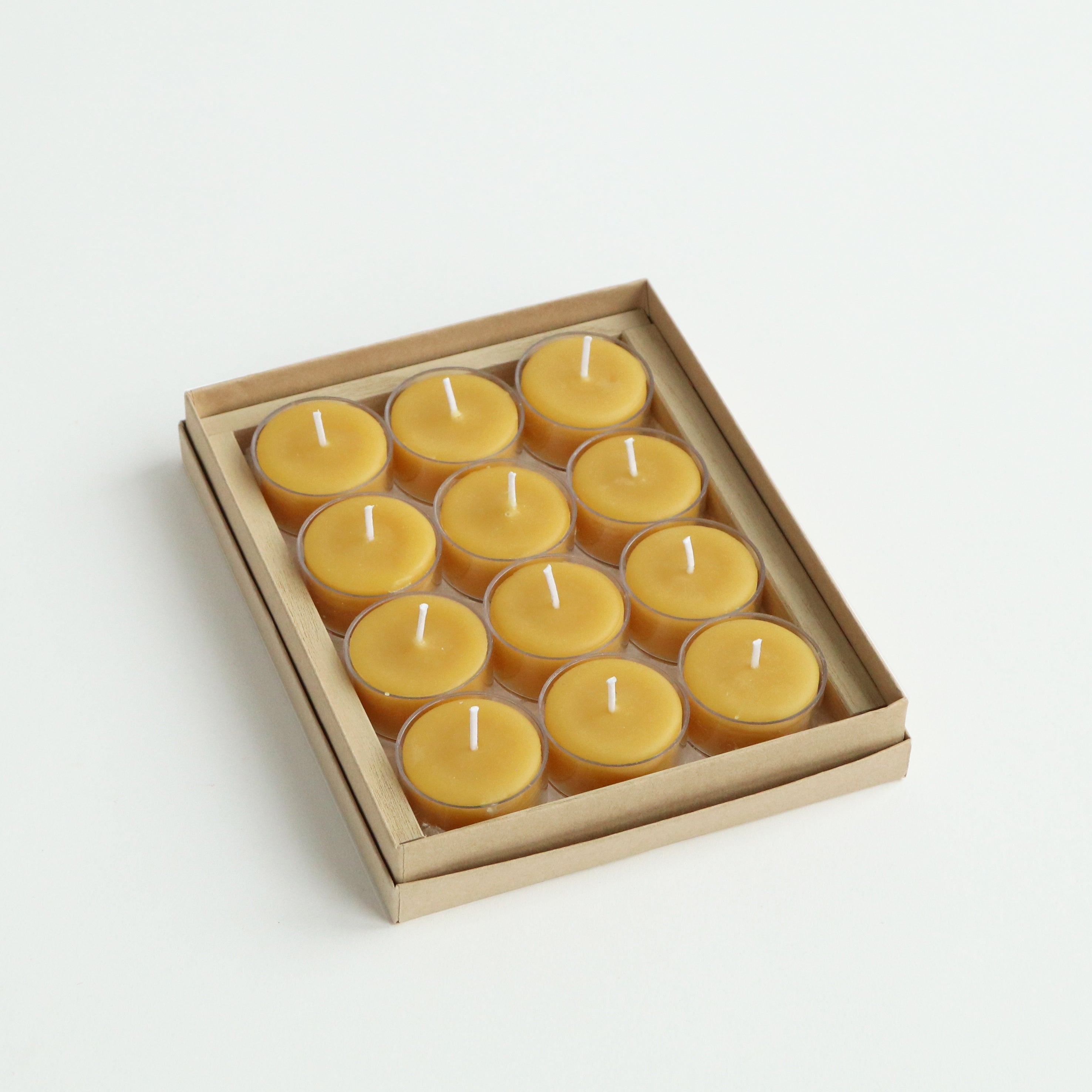 Tealight Beeswax Candles (12 Pack)