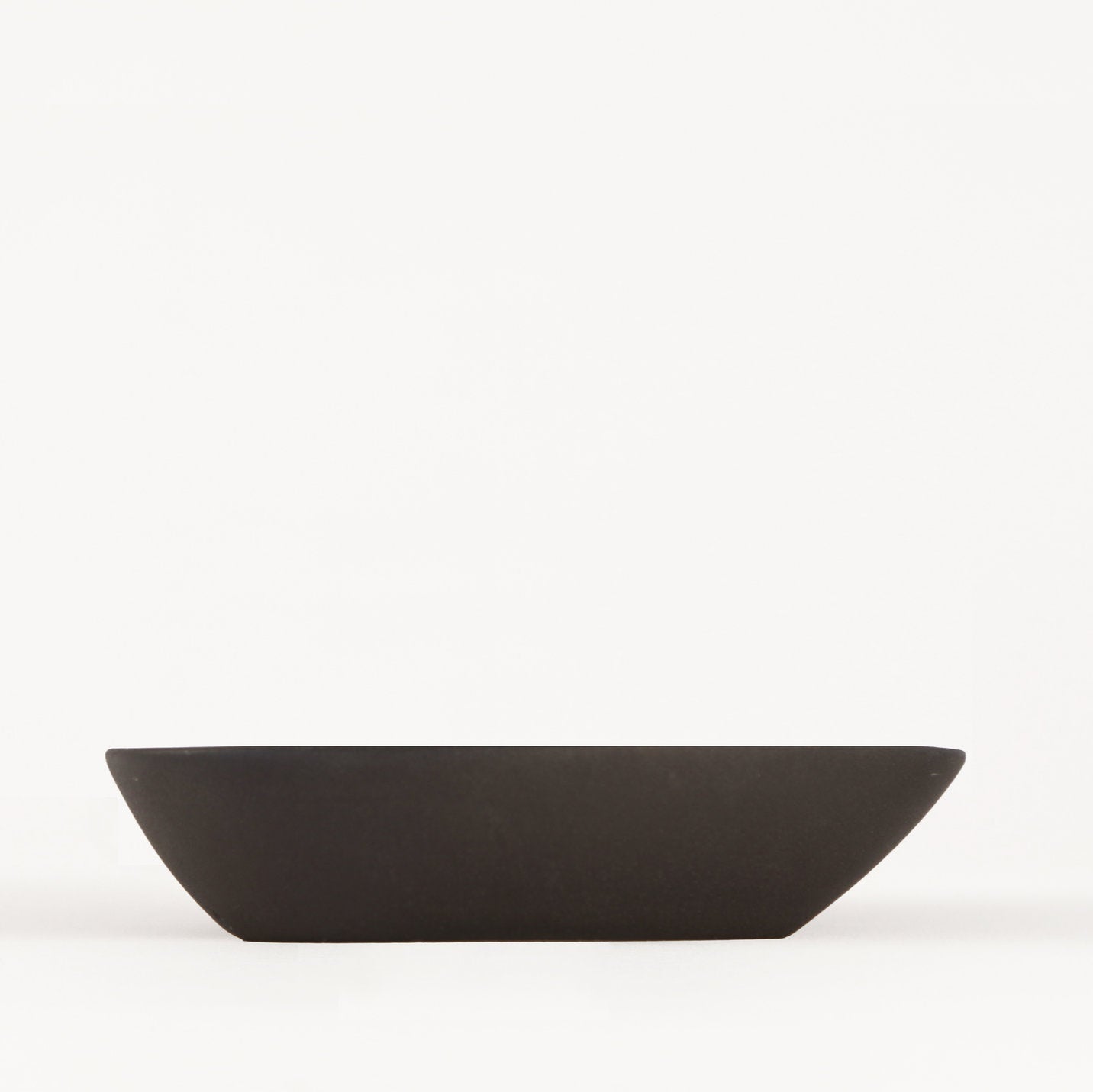 side view of metal cup