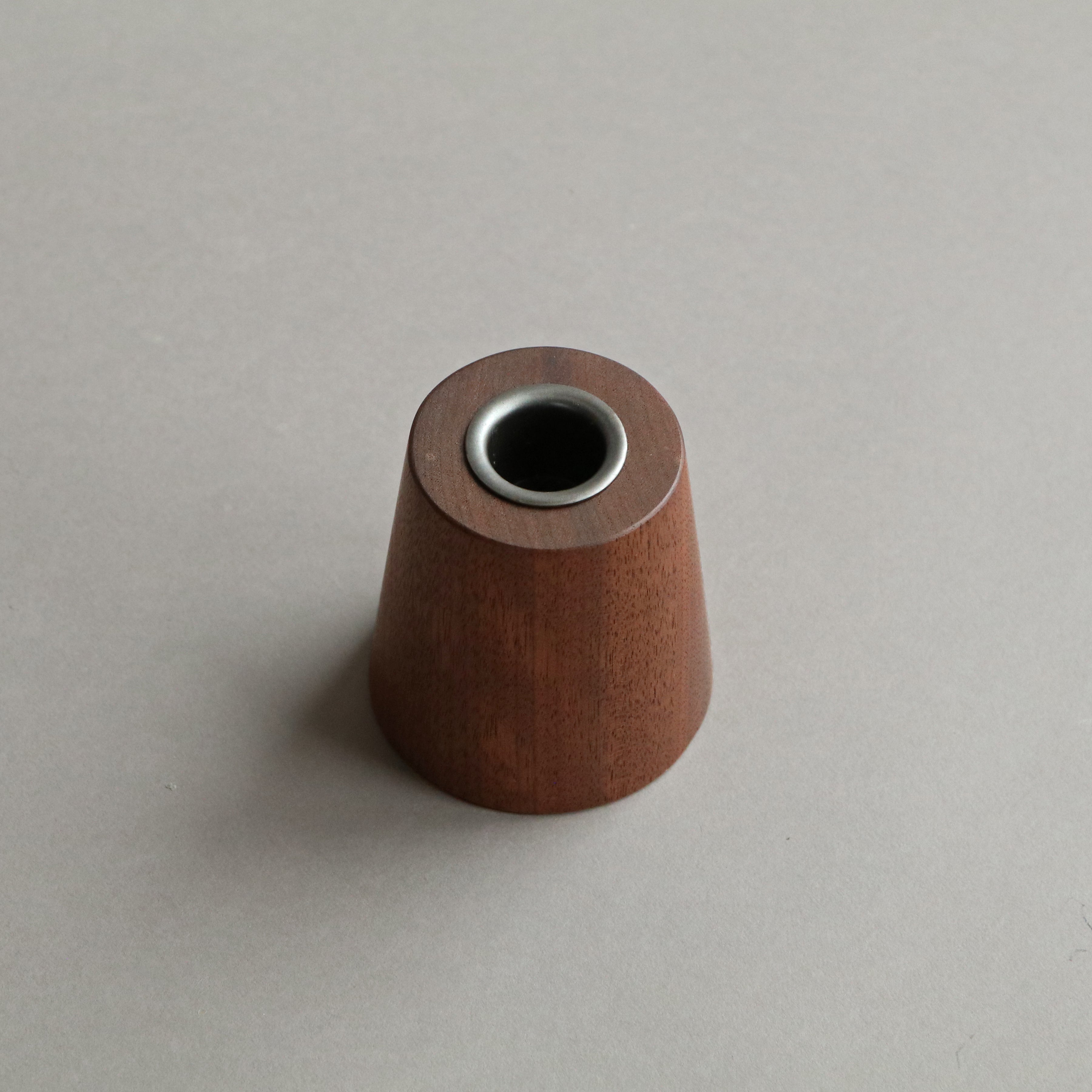 Walnut Taper Holder