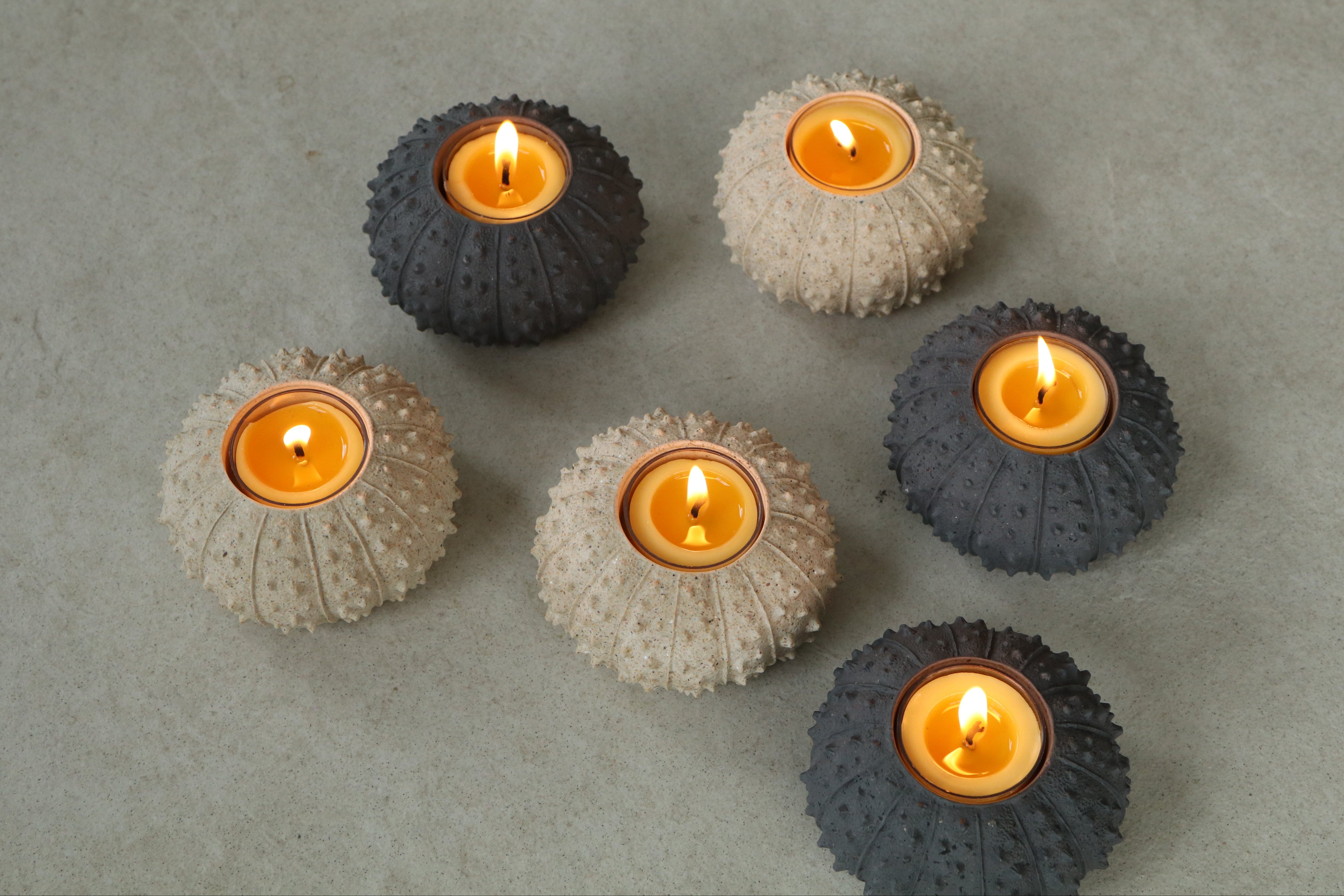 Candle Holders + Plates