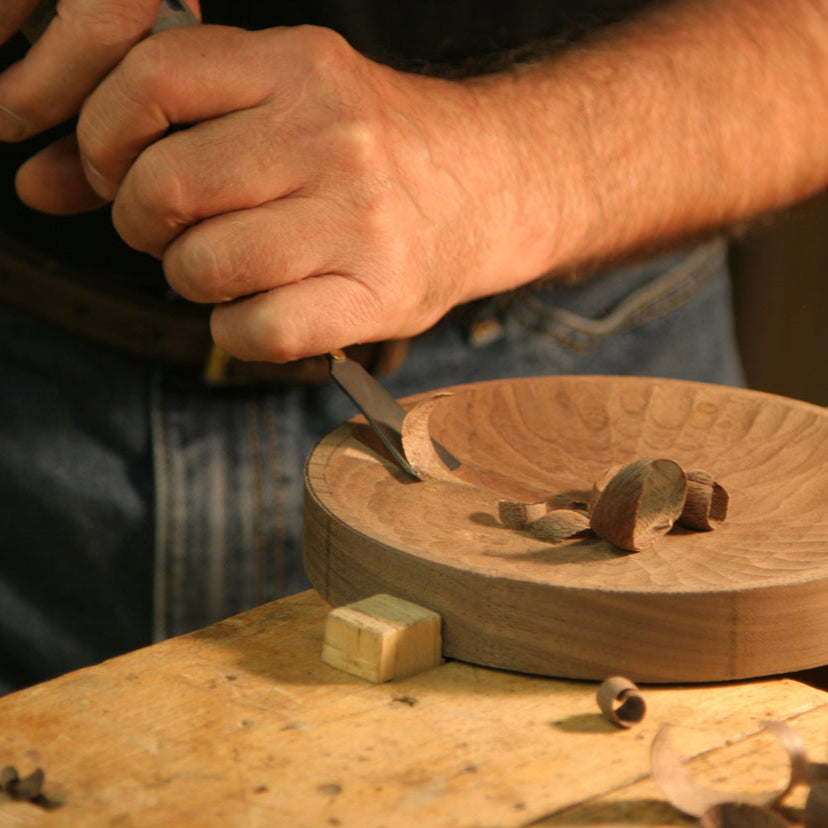 Carved Wooden Dish