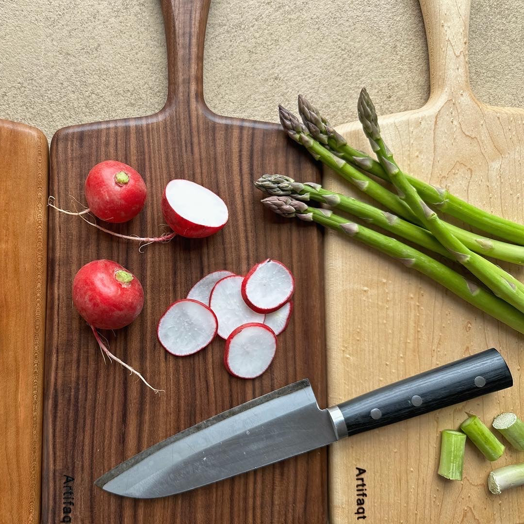 Large Handled Wooden Board