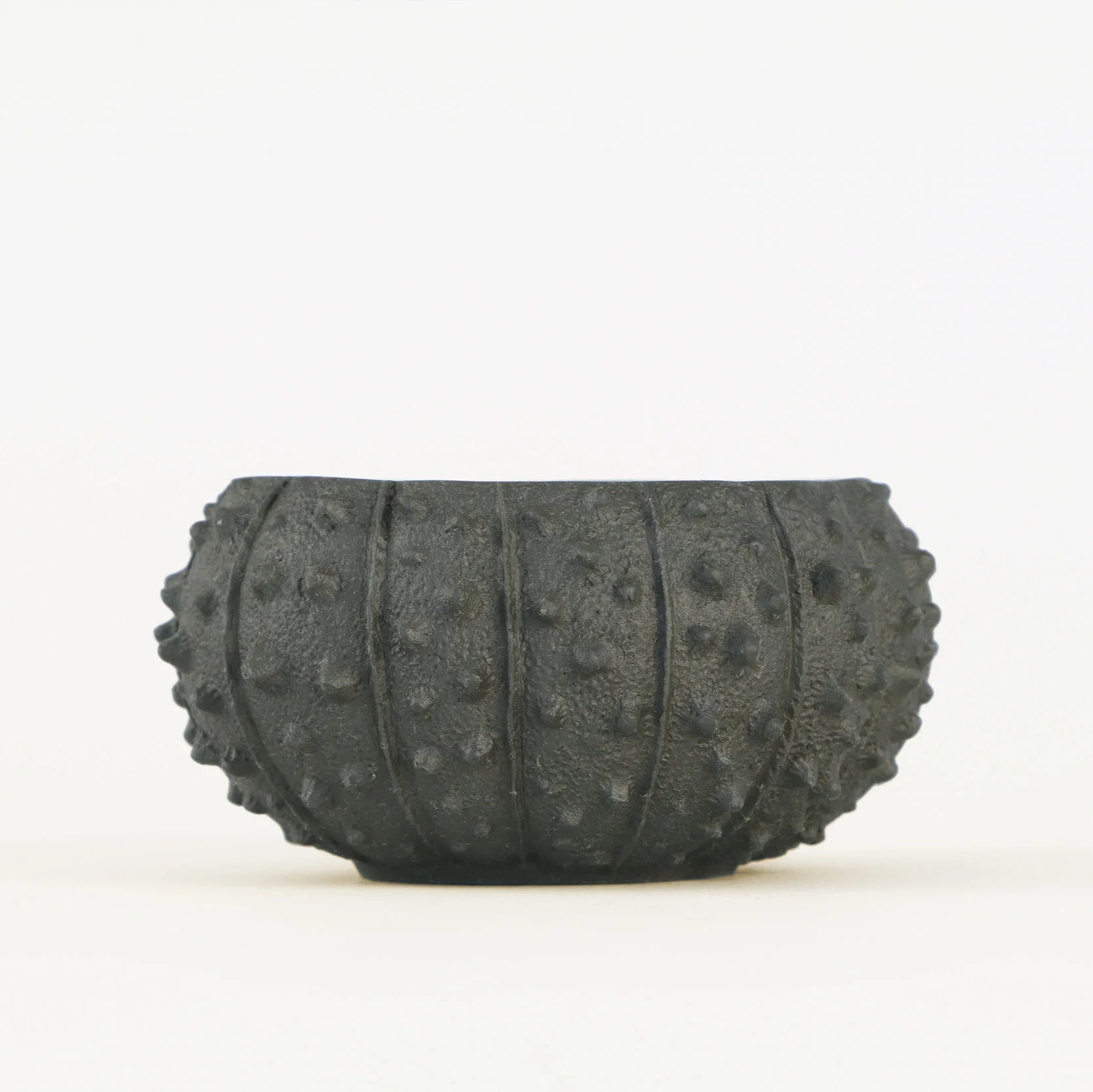 black bowl on white background