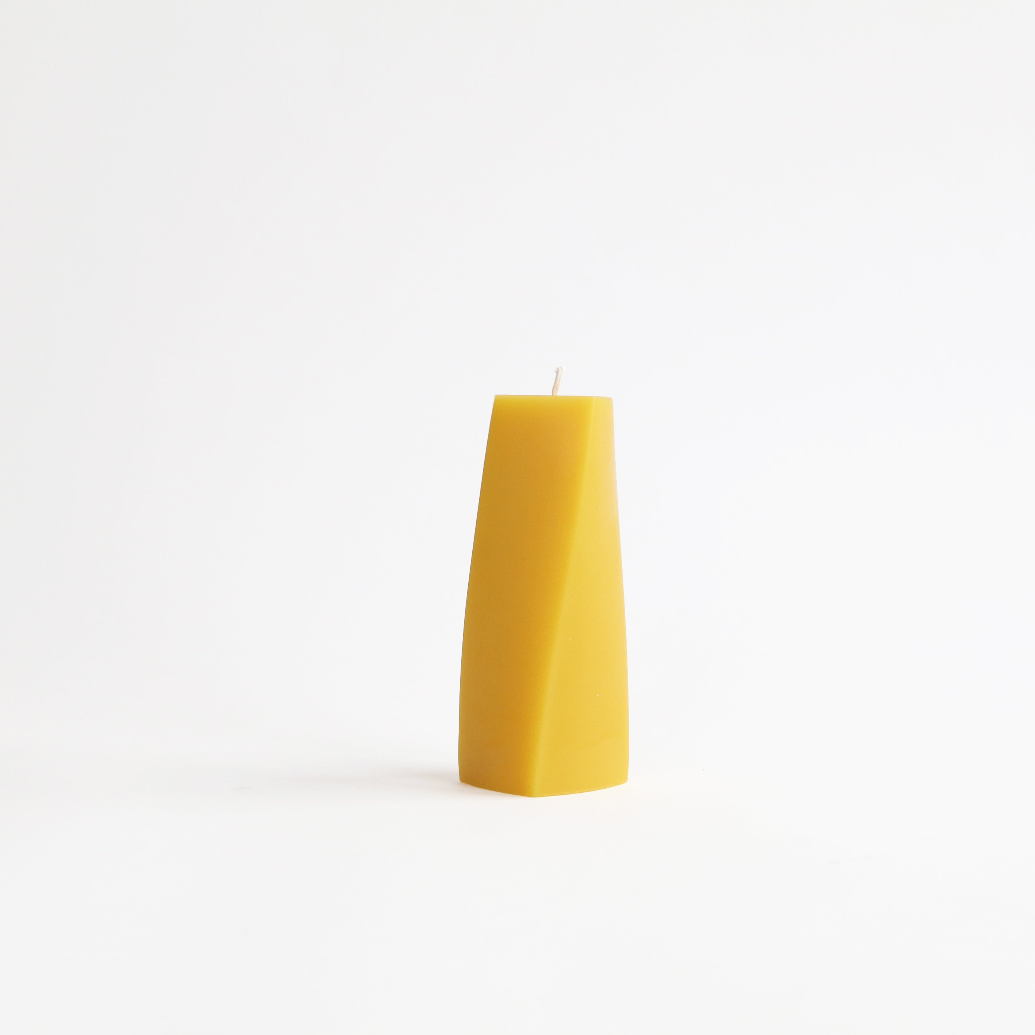 Sculpted Pillar Beeswax Candles