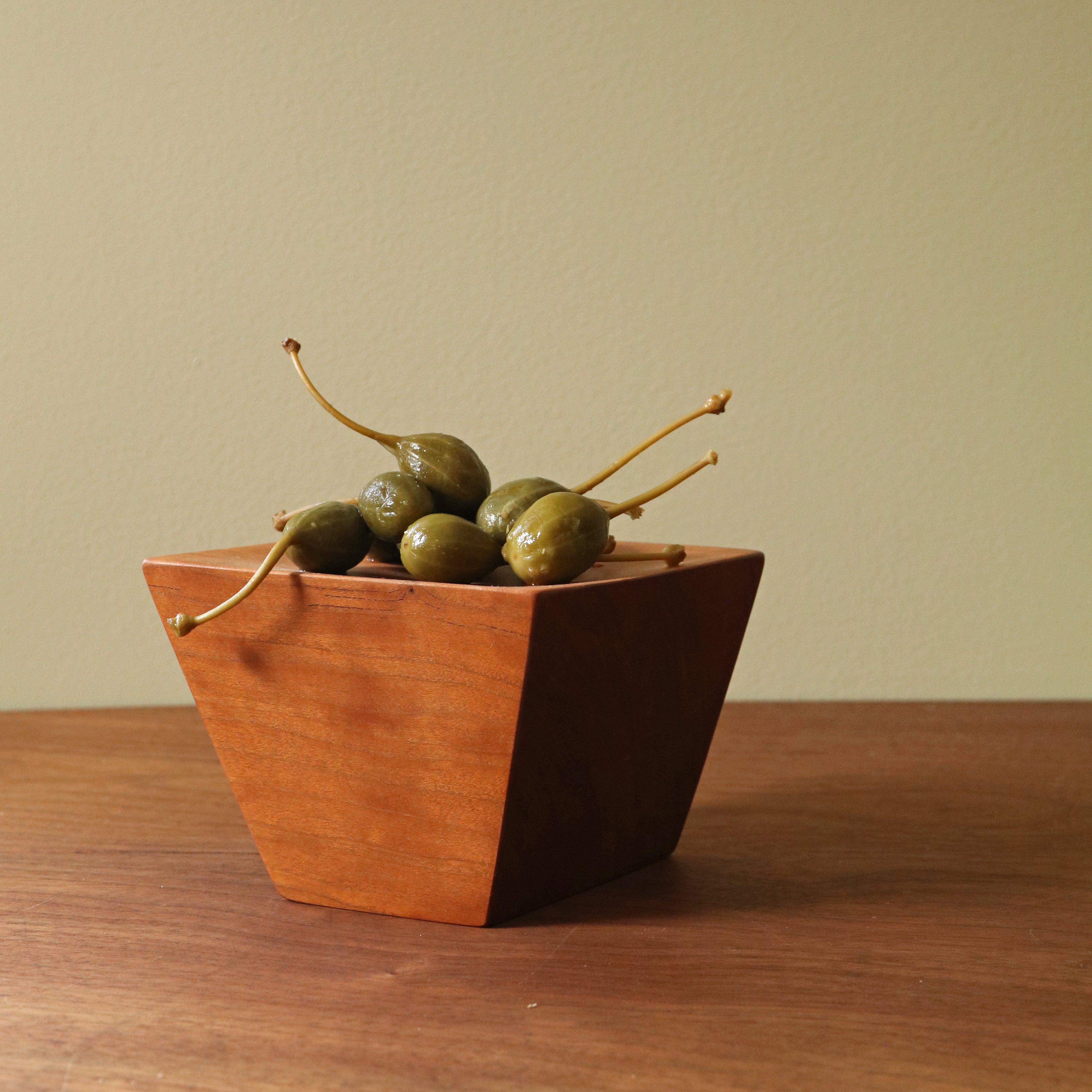 Wooden Food Pedestal